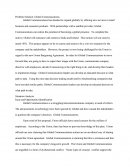 Global Communications Solution Paper
