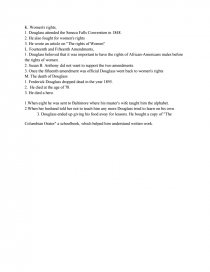 frederick douglass essay outline