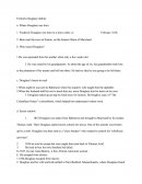 Fredrick Douglass Outline