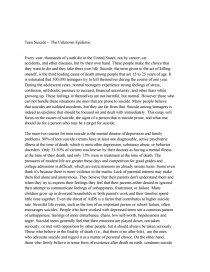 articles on suicidal behavior teenage suicidal tendencies