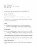 Magazine Article Summaries