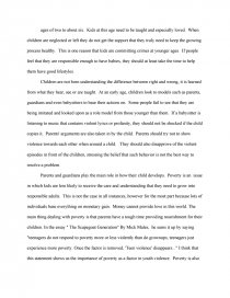 Youth violence essay