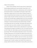 Changes In Women & Marraiage