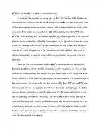 the tell tale heart analysis essay