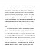 Walk Across America Response Paper