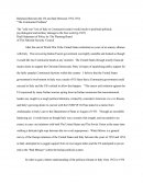 Coldwar Essay