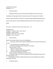 How To Write A Good Essay For High School Essay Preview An Interpretive Analysis Of Philippians Ap English Essays also Topics For An Essay Paper An Interpretive Analysis Of Philippians Research Paper Sample Essay Topics For High School