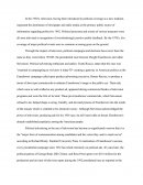 Impact Of Television In Presidential Coverage
