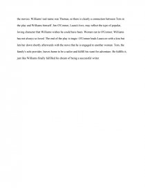 Sample Essay With Thesis Statement Essay Preview The Glass Menagerie Zoom Zoom Local Business Plan Writers also Healthy Living Essay The Glass Menagerie College Essays Barack Obama Essay Paper