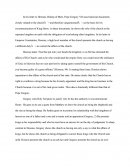 Comparison Of Gregory And Ossius Letters