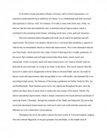 great expectations essay