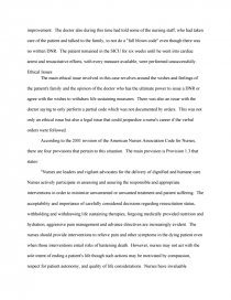 ethical analysis paper example