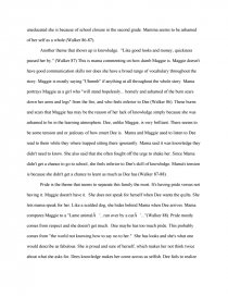 Реферат: Alice Walker Everyday Use Essay Research Paper