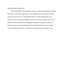 Classification Essay Thesis Statement Zoom Zoom Zoom Thesis Essay Example also Essays On Science And Religion Romanticism In Young Goodman Brown Free Essays Essay Paper Writing Services