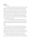 America Dream Essay