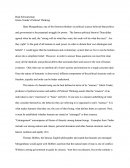 Glenn Tender's Political Thinking