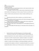 Bus300-20: Decision Making
