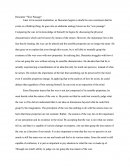 Descartes Wax Passage