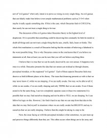 Реферат: Descartes First Meditation Essay Research Paper Descartes Реферат: Descartes First Meditation Essay Research Paper Descartes