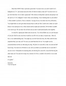 Persuasive Letter