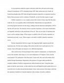 Effect Of Temperature On Respiration Of Yeast