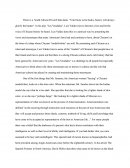 Critical Thinking Paper