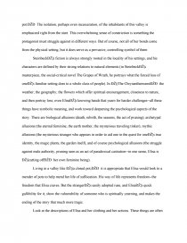 Реферат: Steinbeck Paper Essay Research Paper The Chrysanthemums