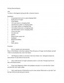 Observing Chemical Reactions (Can Be Used For Assessment Layout Or For Actual Prac)