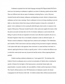 right to die essay paper