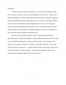 The Effect Of Temperature On Enzyme Activity