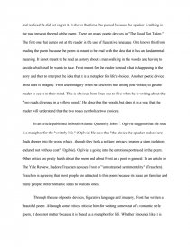 Реферат: Robert Frost Poem Analysis Essay Research Paper