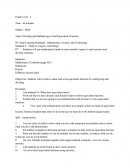 Math Lesson Plan