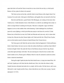 Short Summary Of Romeo And Juliet Book Report