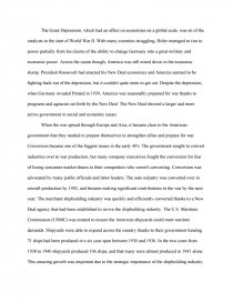 English Reflective Essay Example Essay Preview Us Economy During Ww Proposal Essay Example also High School Essays Samples Us Economy During Ww College Essays Sample Of Research Essay Paper