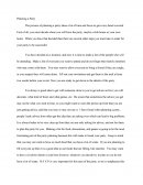Process Analysis Essay