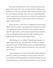 never say never essay