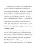 Globalization: Threat Or An Opportunity