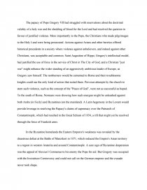 Great Gatsby Essay Thesis Essay Preview Crusades Zoom Zoom Zoom Zoom Zoom Example Thesis Statements For Essays also Compare And Contrast Essay High School And College Crusades College Essays Mental Health Essay