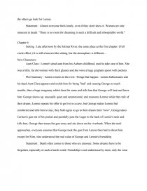 of mice and men book analysis