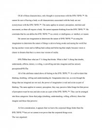descartes philosophy summary