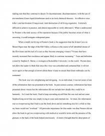How To Write A High School Essay Essay Preview Review Of The Hot Zone Zoom Zoom Zoom Zoom Good Thesis Statements For Essays also Business Essays Samples Review Of The Hot Zone Research Paper Small Essays In English