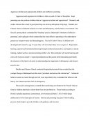 Aggressive Defiant And Oppositional Children Are The Main Influences Of Why Parents Adopt Ineffective Parenting Practices