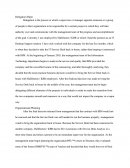 Delegation Paper