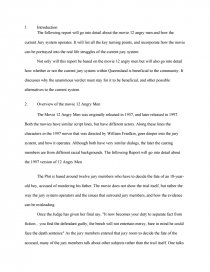 twelve angry men essay