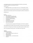 Chemistry Rates Of Reaction Coursework: Sodium Thiosulphate And Hydrochloric Acid