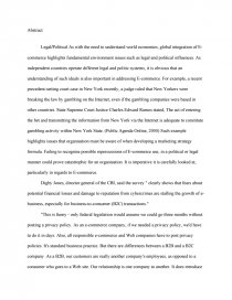 legal ethical and political effects on e business e business essay