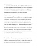 Personal Perspective Paper