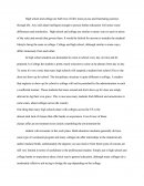 Comparison Essay