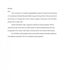 Hitler Youth Research Paper Essay Preview Hitler Youth Zoom Zoom English Essay Questions also High School Entrance Essays Example Of Essay Writing In English