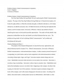 Problem Solution: Global Communications Corporation
